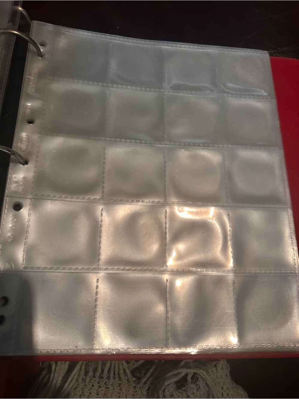 POG Storage - Clear Multi-Pocket Trading Card Binder Page - 9-Pocket (Clear)